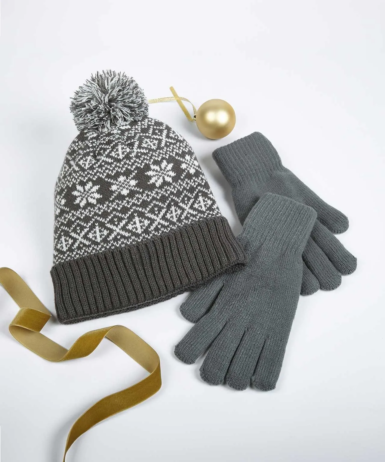 Men's Hat Glove Set