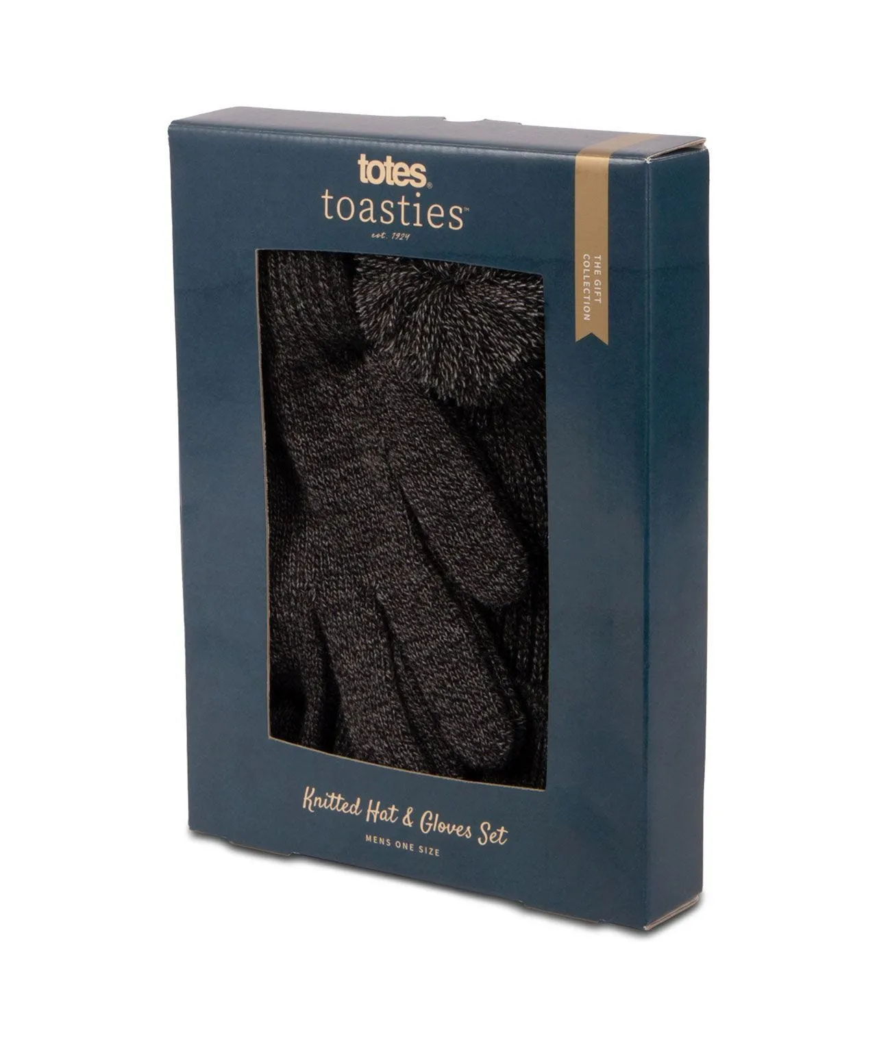 Mens Hat and Glove Set by Totes