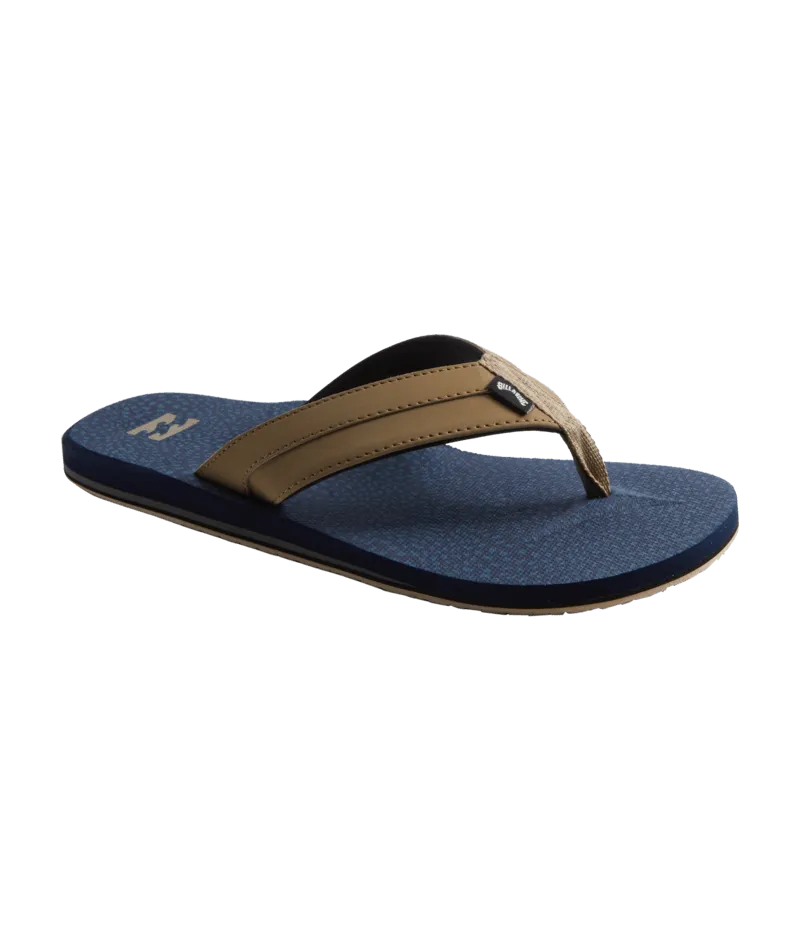 Men's Impact Print Flip Flops for All-Day Comfort