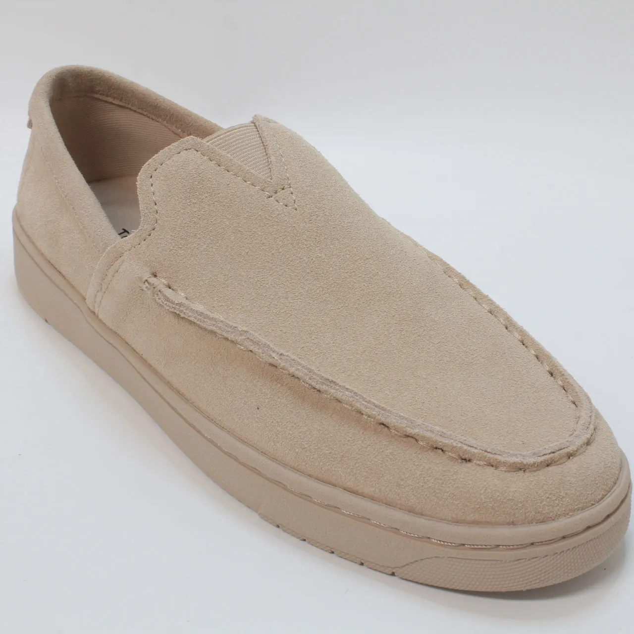 Mens Toms Travel Lite Loafer Oatmeal Suede - makes you feel comfortable while on the go