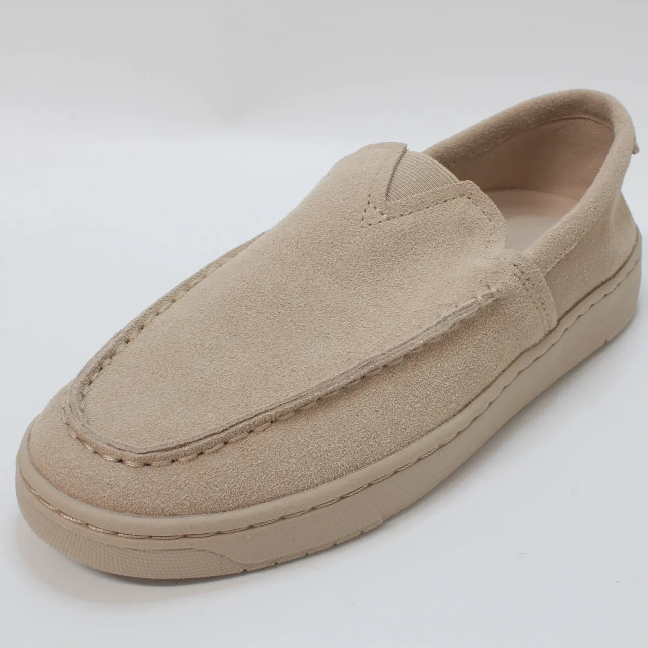 Mens Toms Travel Lite Loafer Oatmeal Suede - makes you feel comfortable while on the go