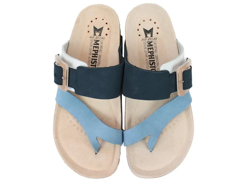 Mephisto Sandals Blue - Madeline Collection