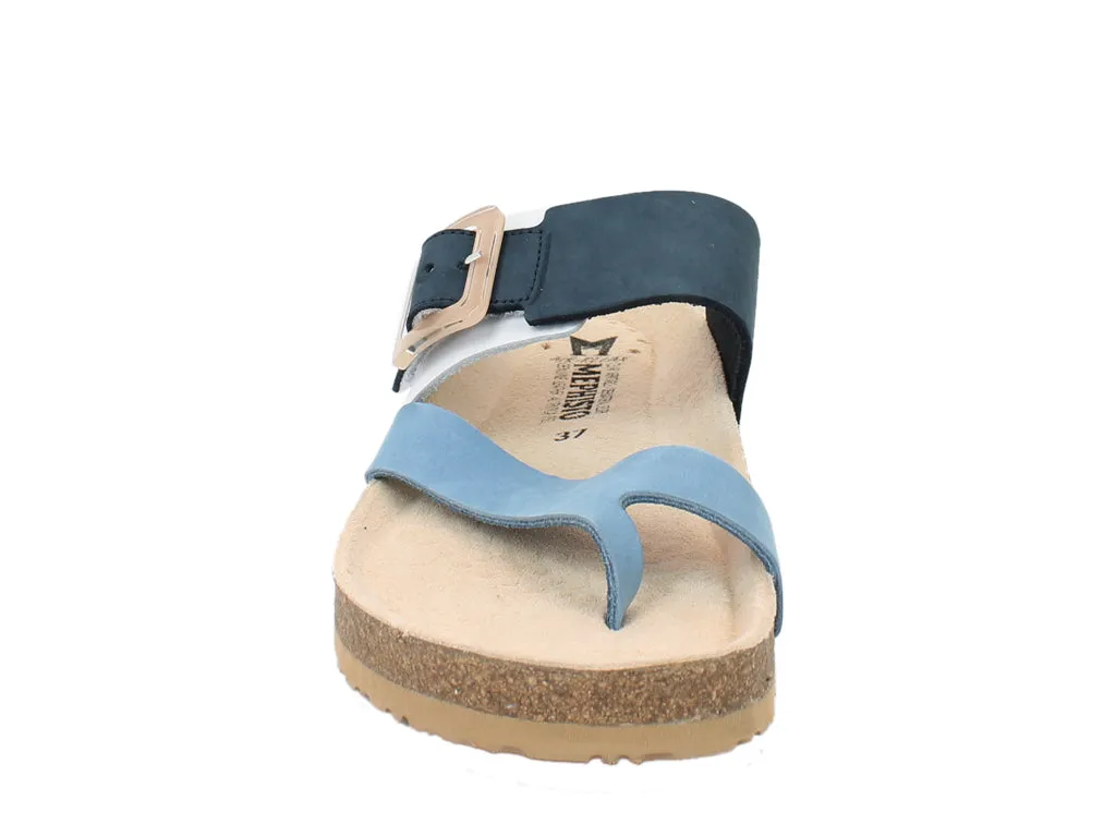 Mephisto Sandals Blue - Madeline Collection