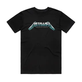 Metallica Master of Puppets Logo Black T-shirt