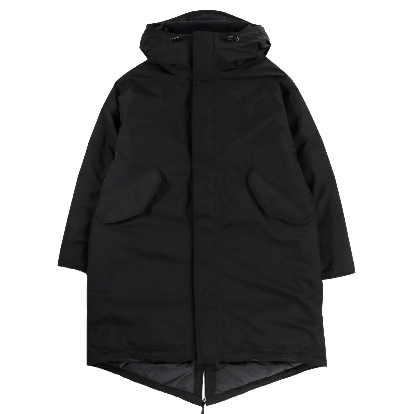 NANAMICA GORE-TEX Down Long Parka Black