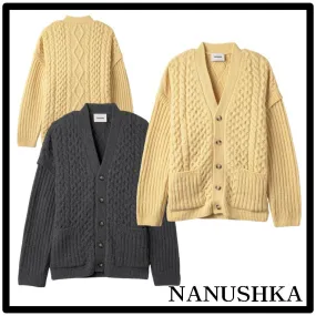 nanushka Street Style Logo Cardigans