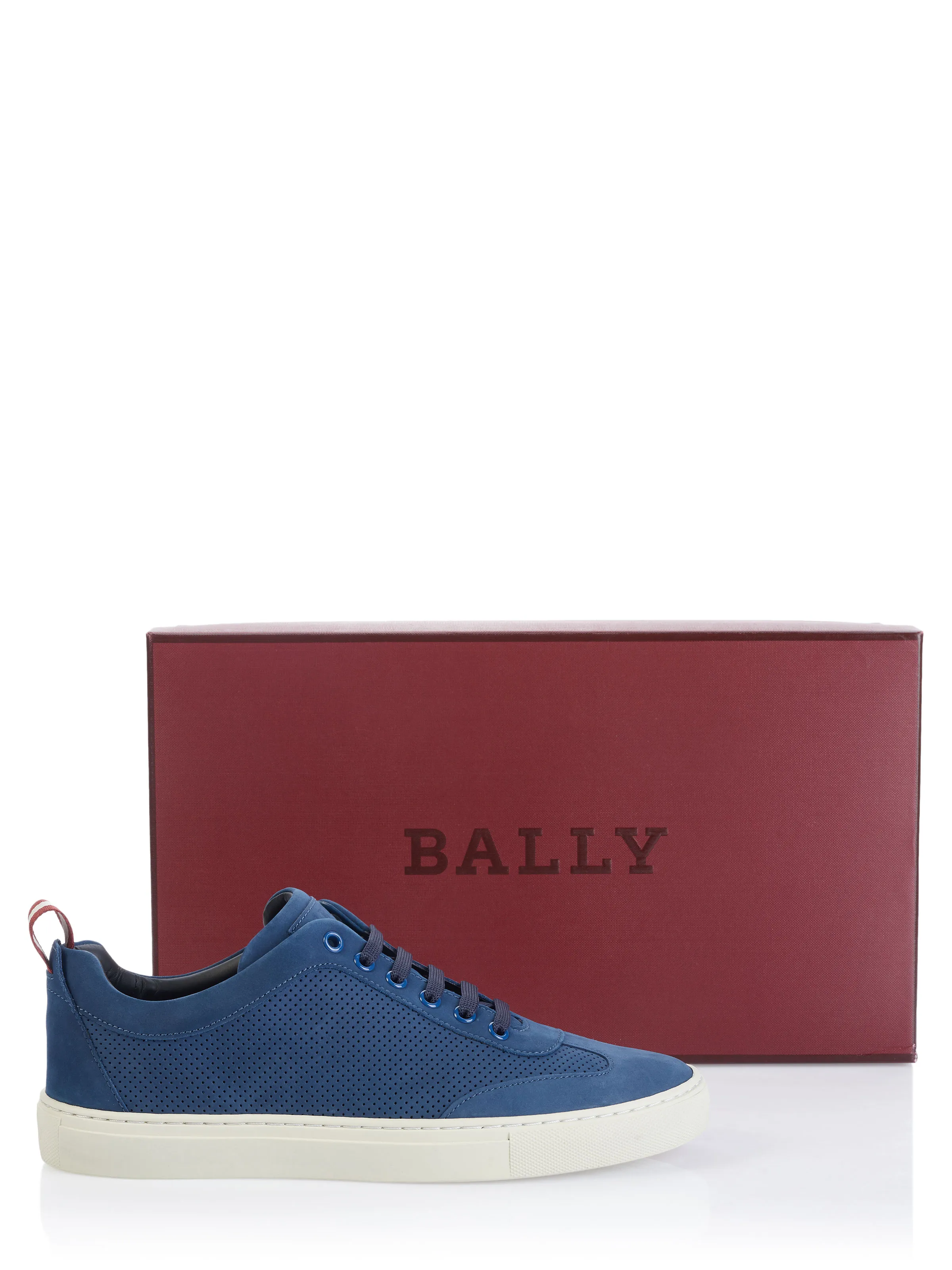 Navy Blue Bally Shoes