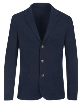 Navy blue Pal Zileri coat.