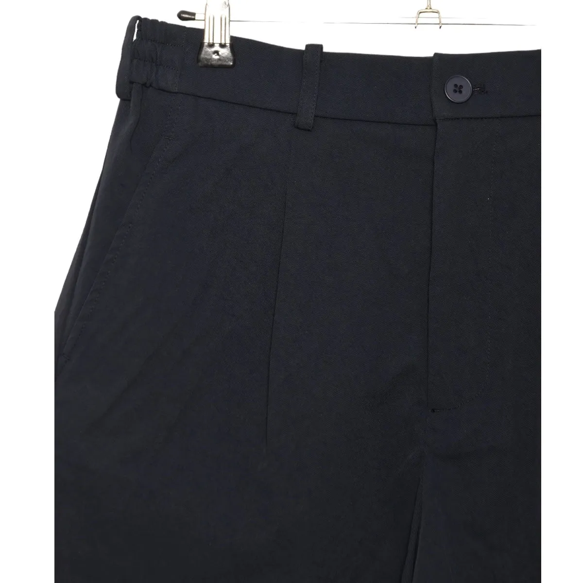 Navy Welter Shelter Pleated Shorts - Shop Now