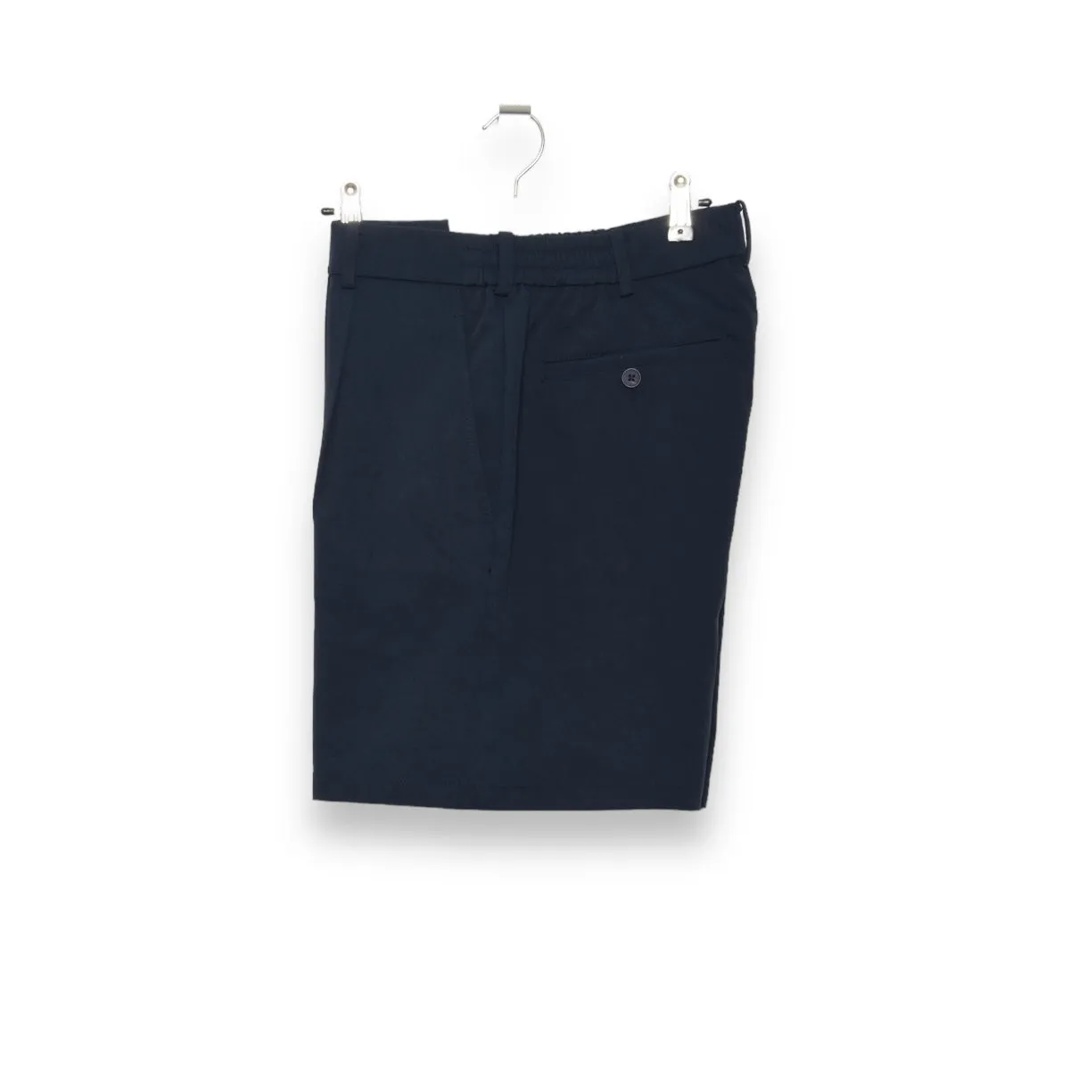 Navy Welter Shelter Pleated Shorts - Shop Now