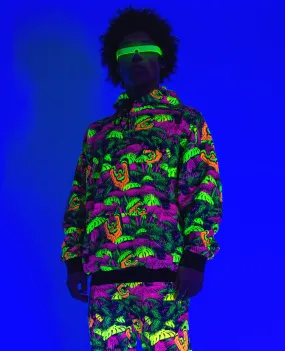 Neon Jungle Oversized Hoodie