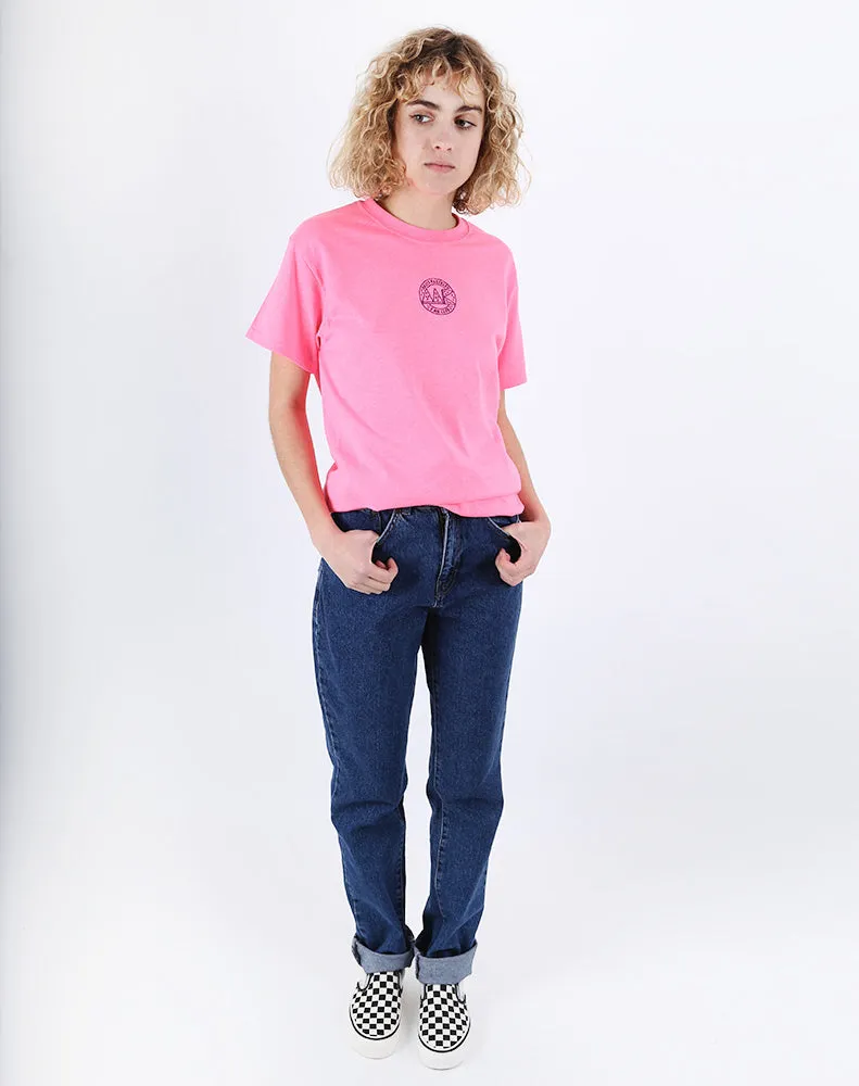 Neon Pink T-Shirt by MK Colors