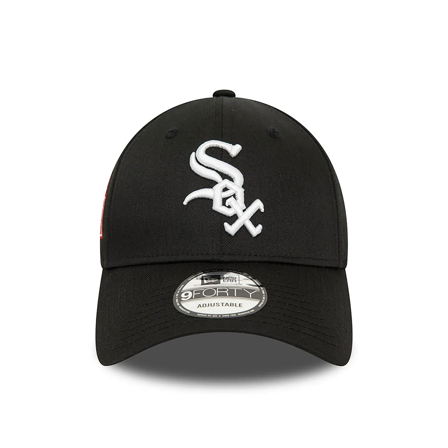 Chicago White Sox World Series Patch Black Adjustable Cap