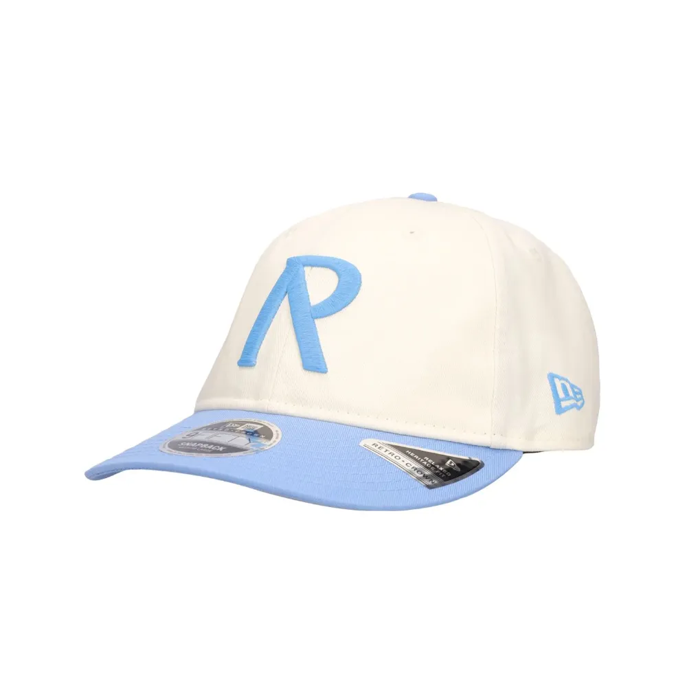 New Era Retro Crown 9FIFTY Cap Cream Blue - Shop Now