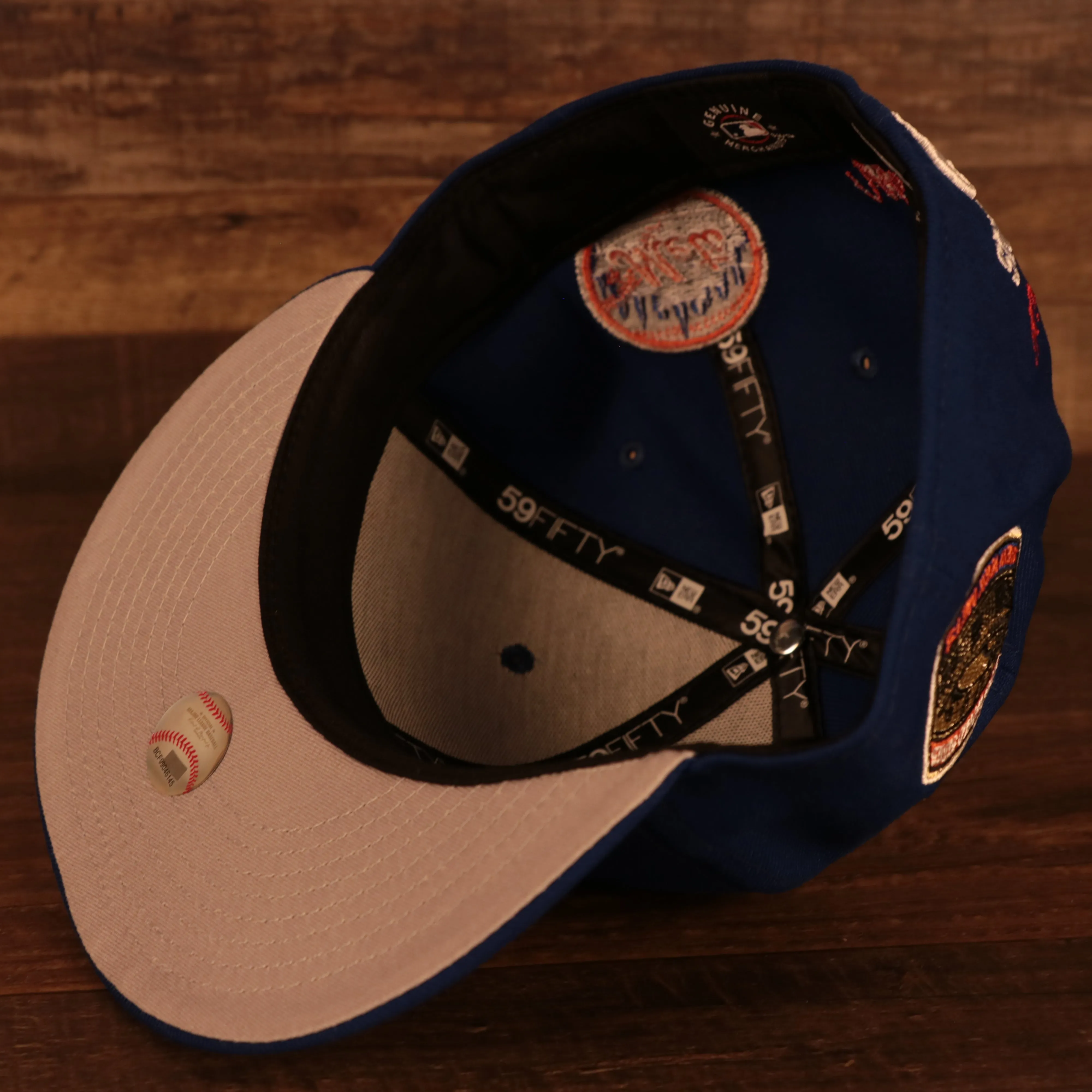 New York Mets Cooperstown Championship Rings 59FIFTY Fitted Cap