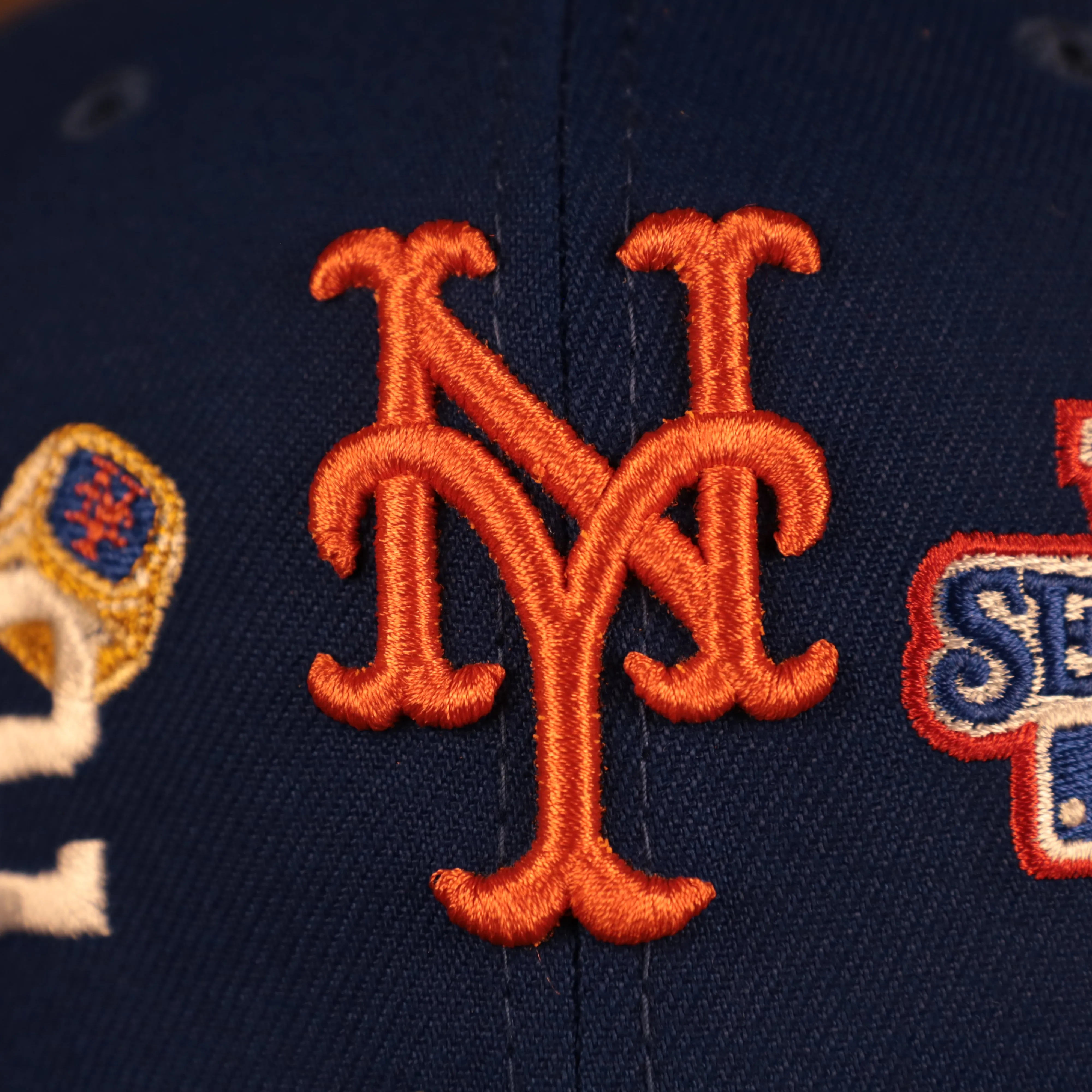 New York Mets Cooperstown Championship Rings 59FIFTY Fitted Cap