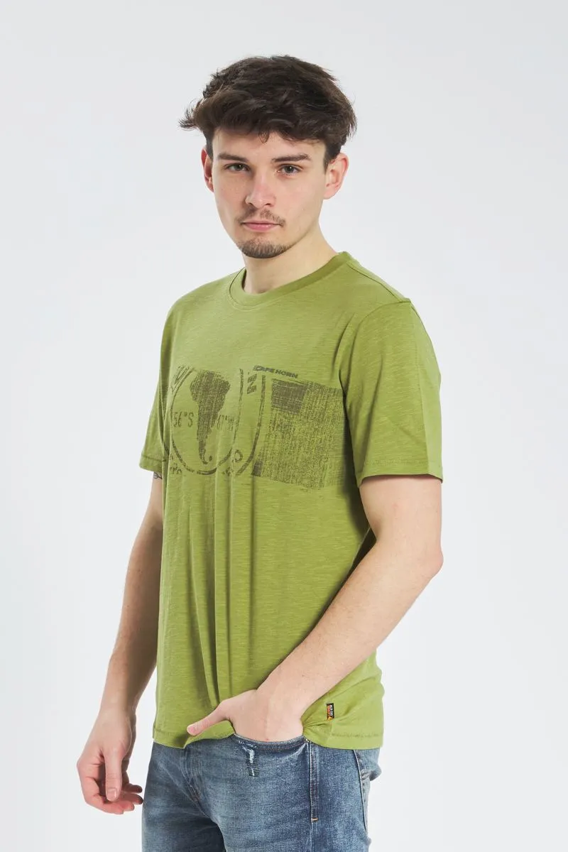 Olive Green Men's T-shirt