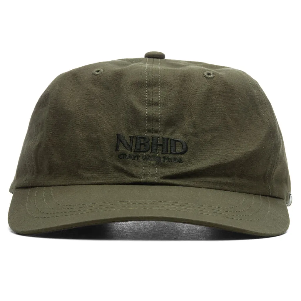 Olive Green Military Style Dad Hat