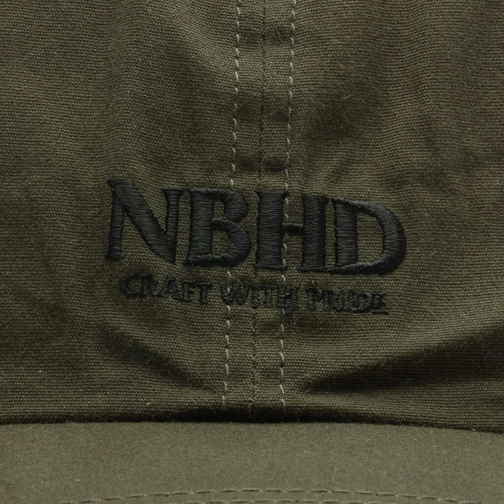 Olive Green Military Style Dad Hat