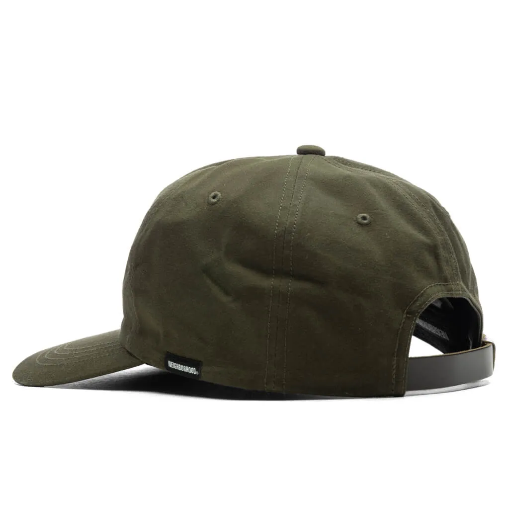 Olive Green Military Style Dad Hat