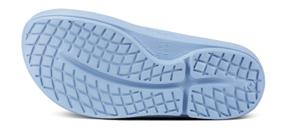 Oofos Women's Ooahh Slide Sandals Neptune Blue