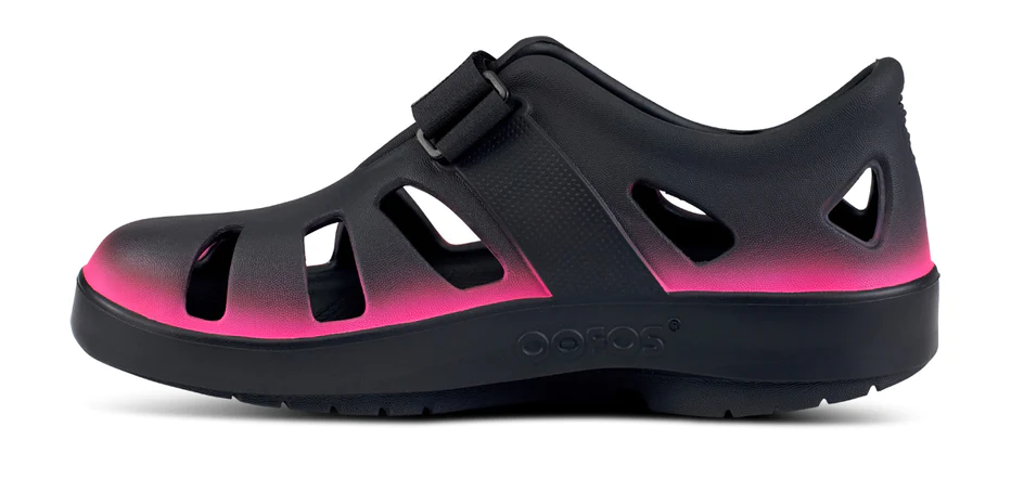 Oofos Women's Slip-On Sandals in Pink