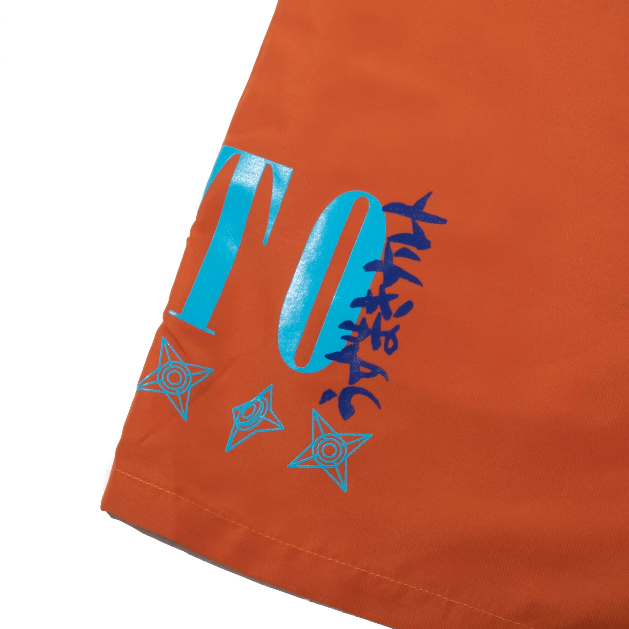 Orange Belted Naruto Shorts