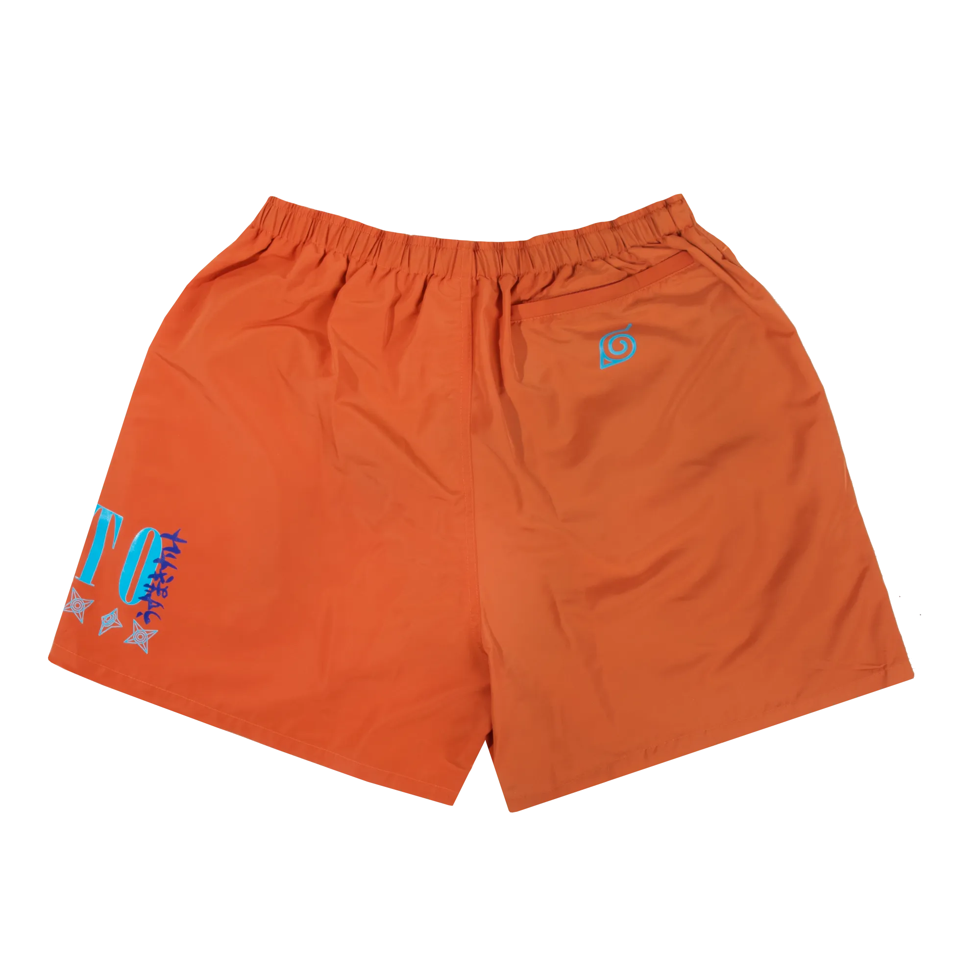 Orange Belted Naruto Shorts