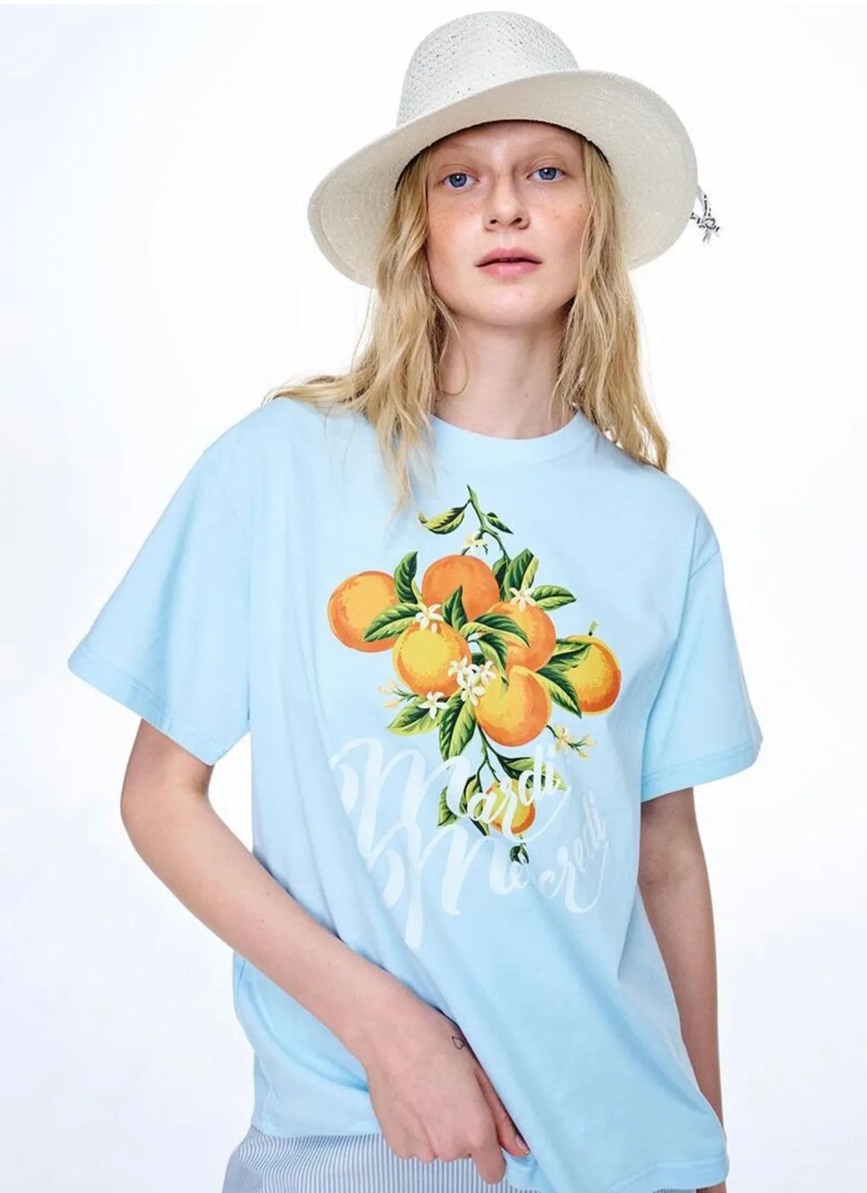 Orange Branche Sky T-shirt