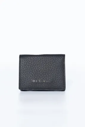 Orciani Leather Wallet Black Women