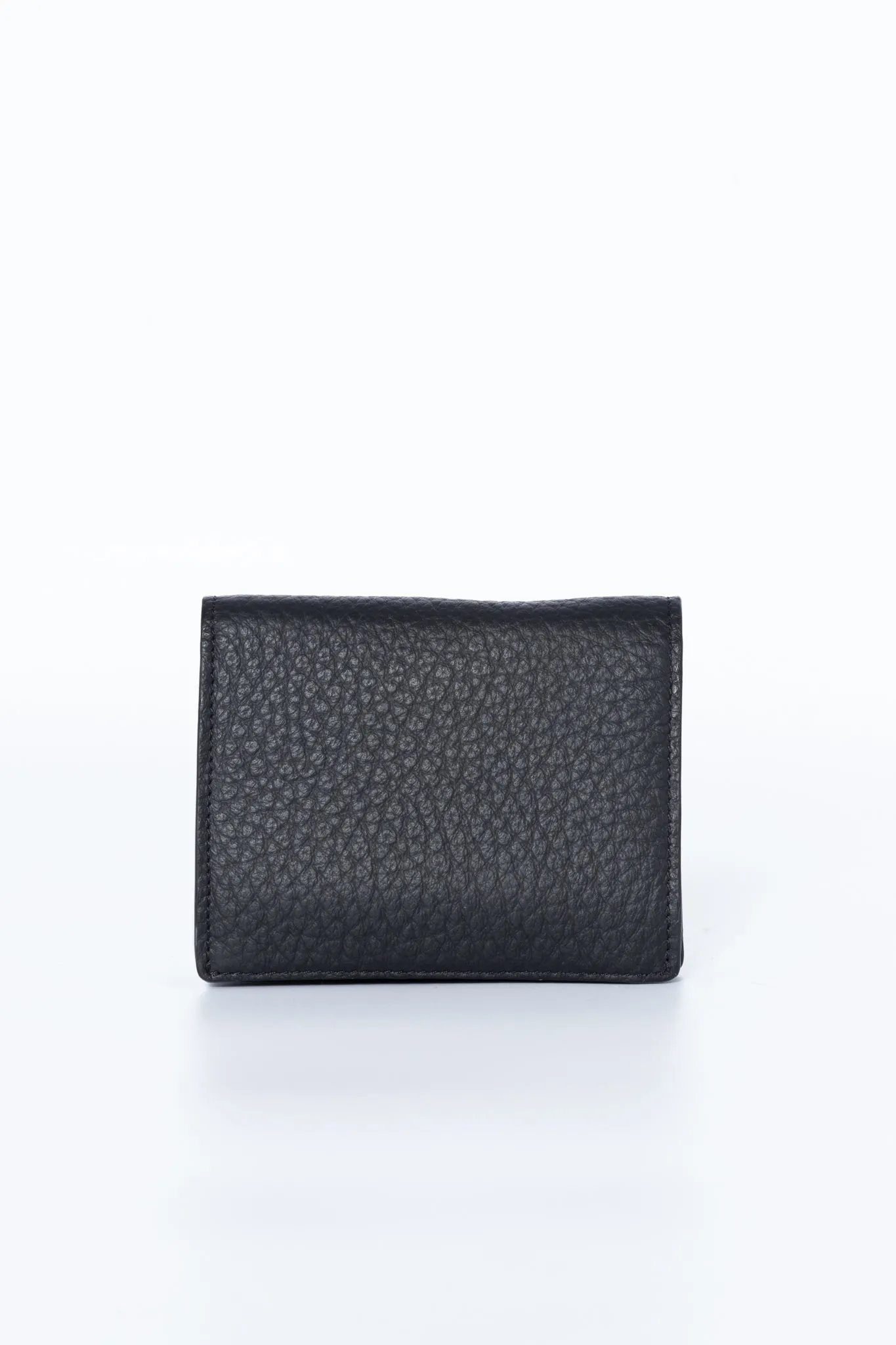 Orciani Leather Wallet Black Women