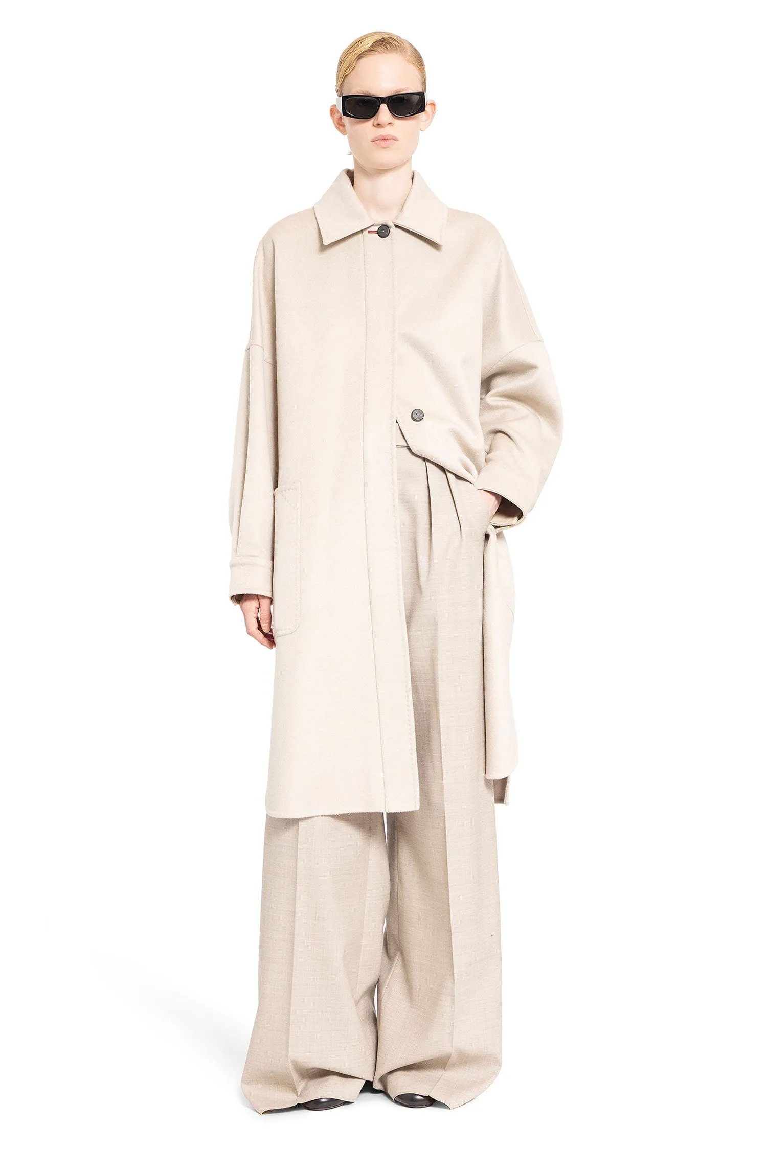 Oversized Cashmere Chemise Coat by Max Mara