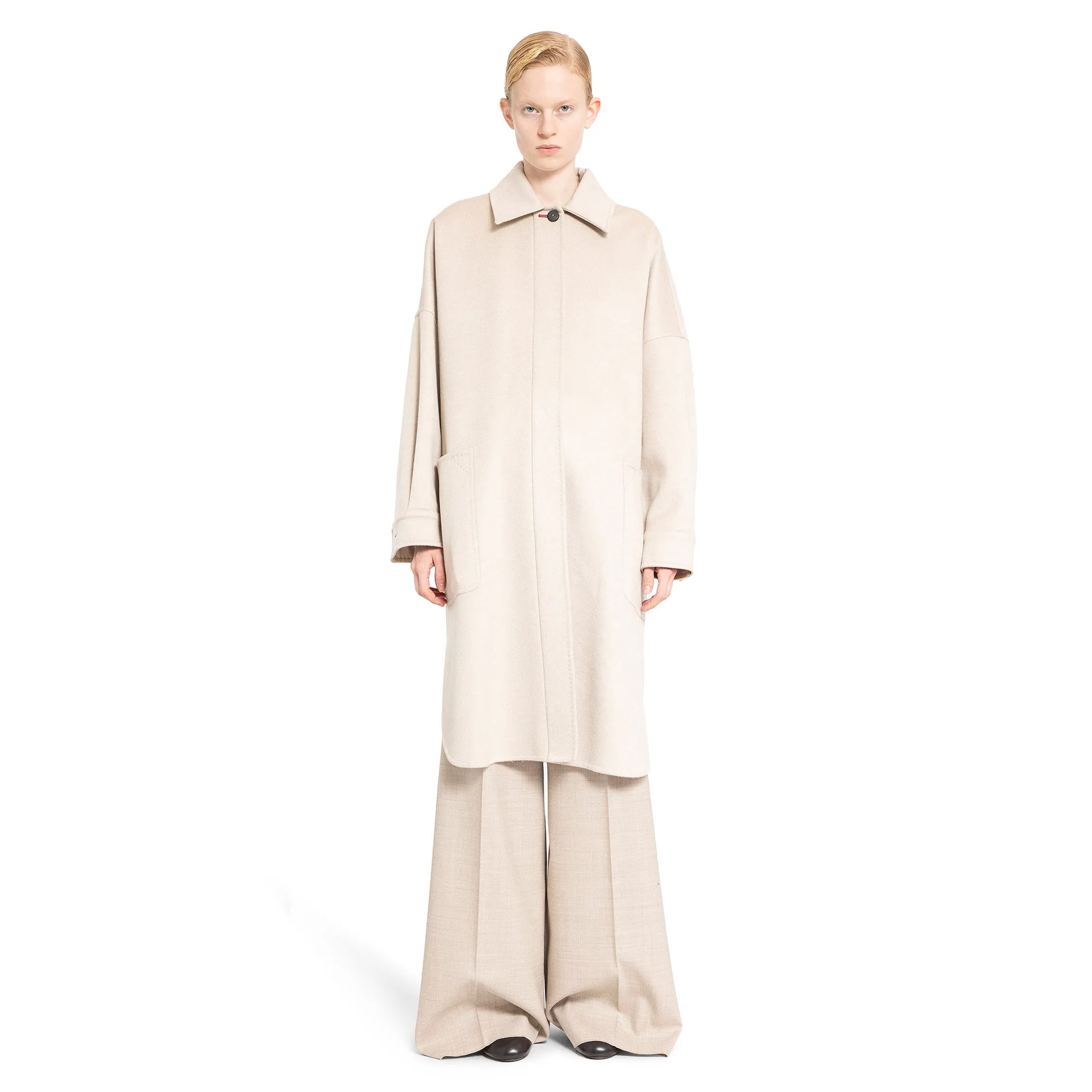 Oversized Cashmere Chemise Coat by Max Mara