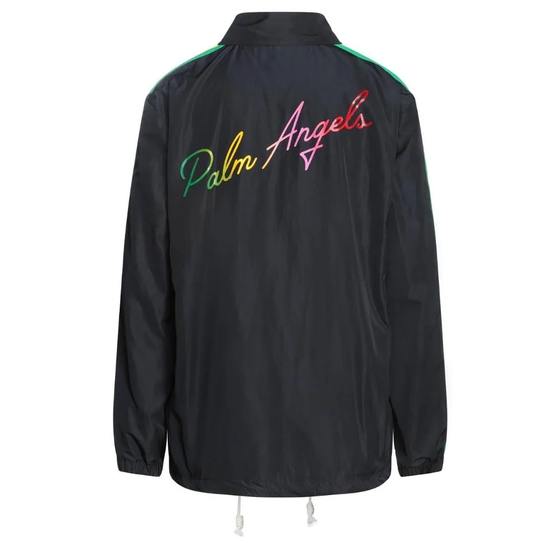 Palm Angels Black Men's Jacket PMEA076S21FAB0021084