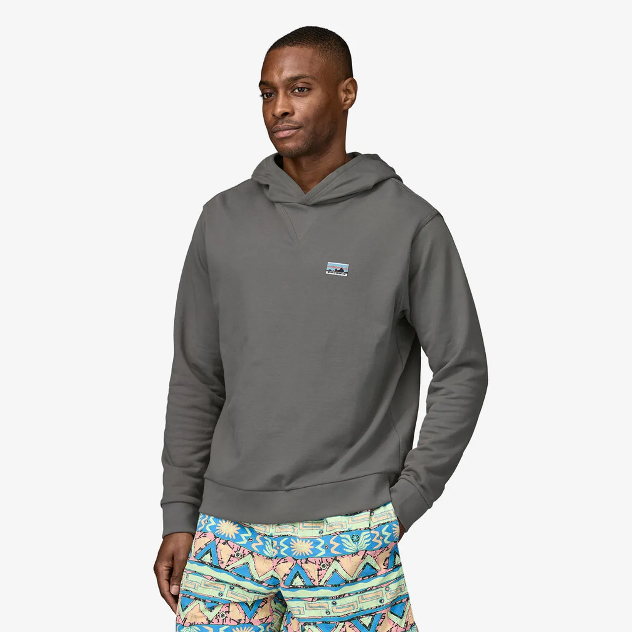 Patagonia Daily Noble Grey Sweatshirt Hoody