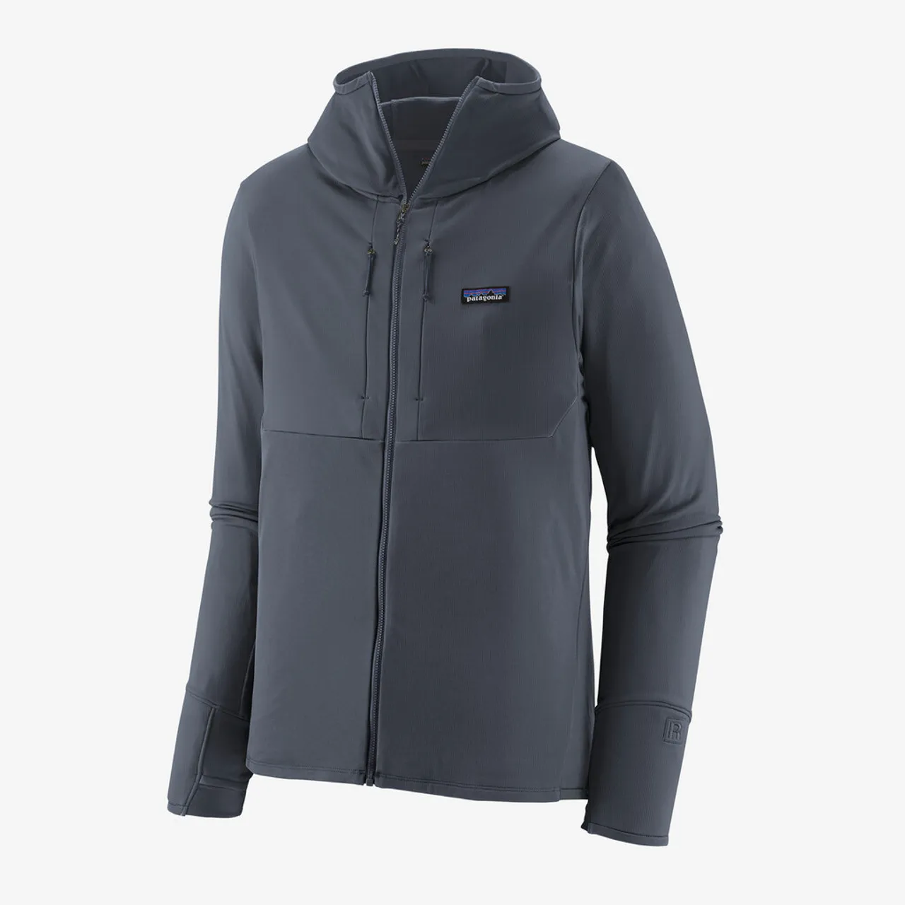 Patagonia Men's R1 Full-Zip Hoody in Smolder Blue