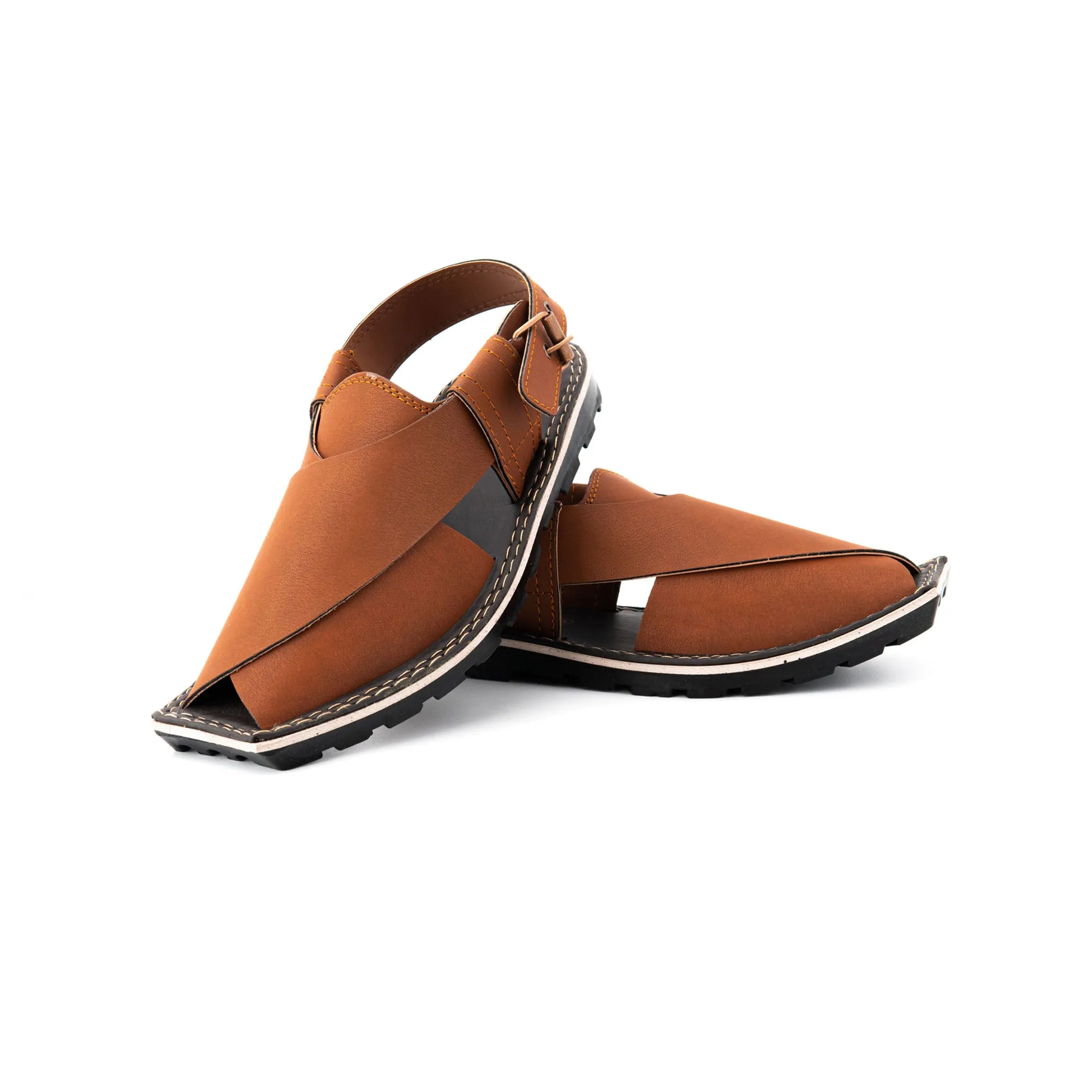 Peshawari Chappal made of PU Leather (H15)