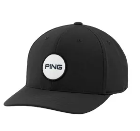 Ping Black Patch Cap - Stylish and durable caps for men