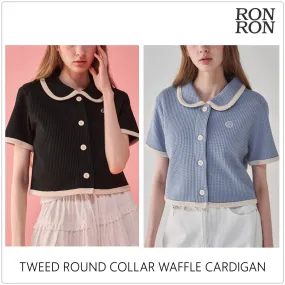 Plain Logo Cardigans by RONRON