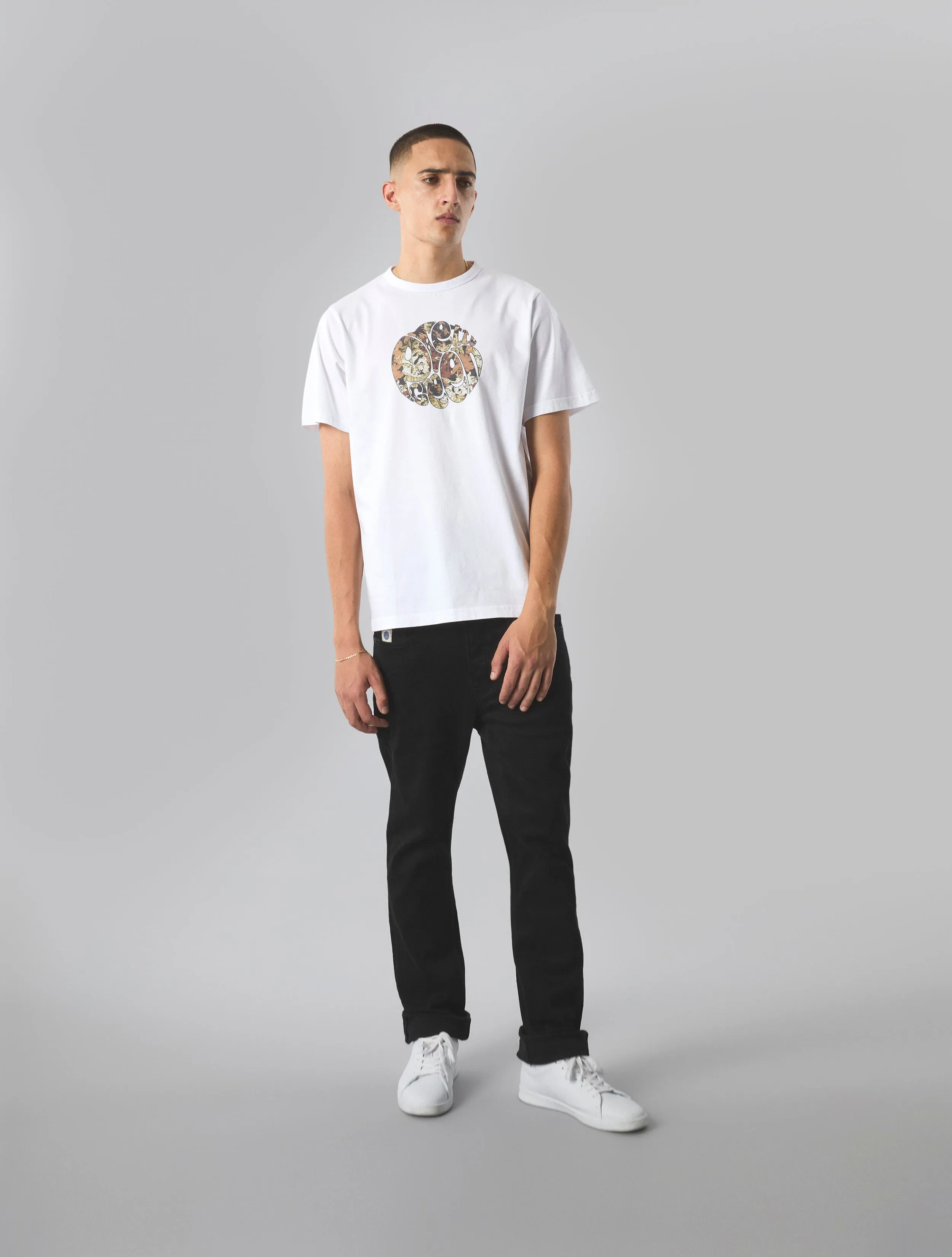 Prestleigh Floral Logo T-shirt