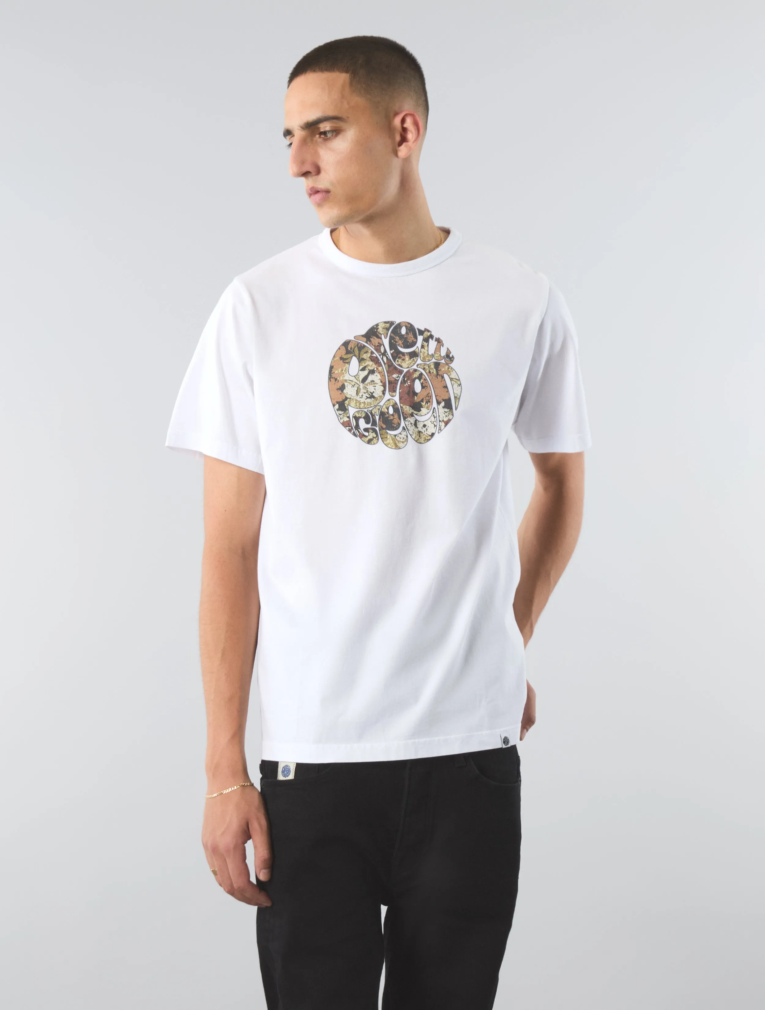 Prestleigh Floral Logo T-shirt