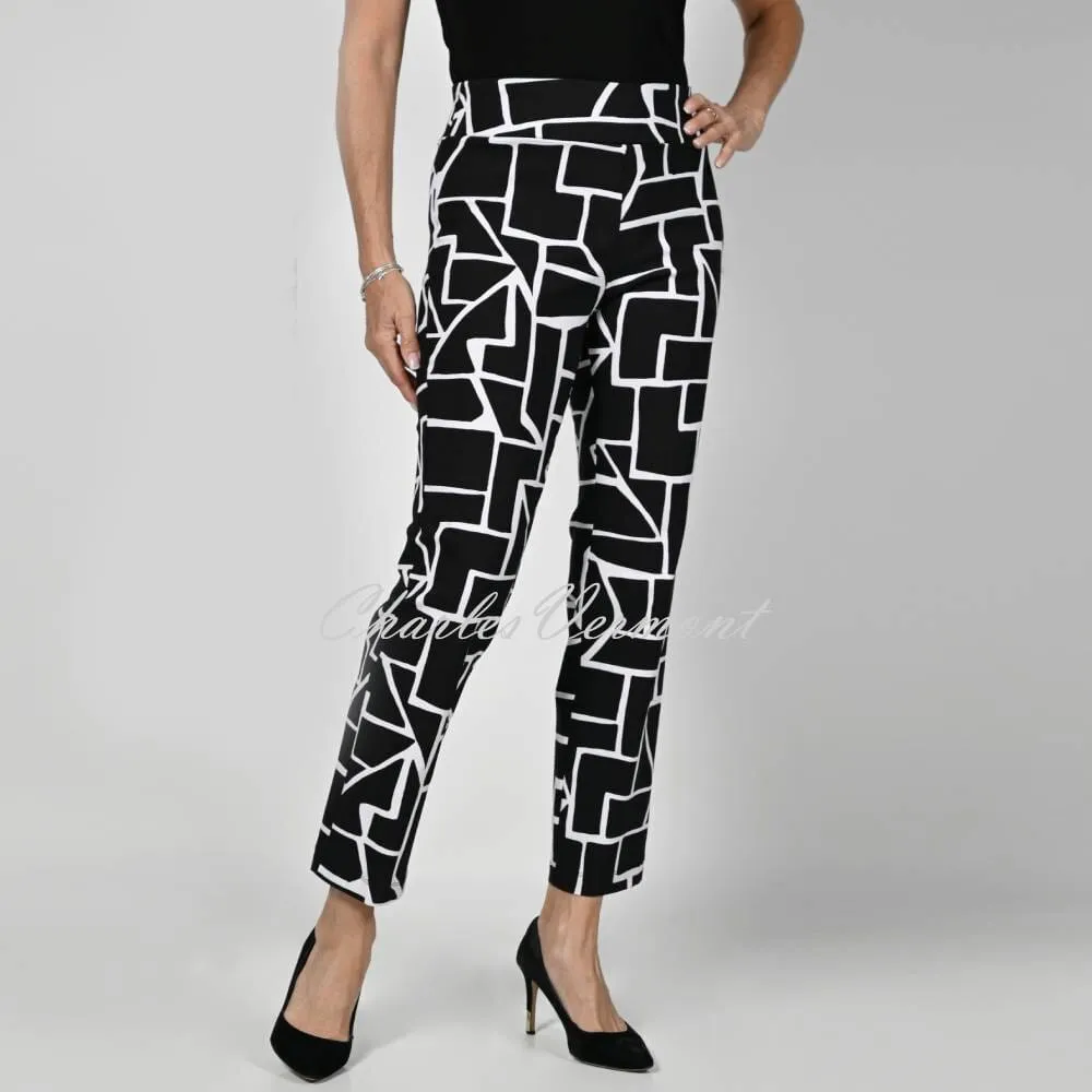 Printed Straight Leg Trouser Style 236171 - Frank Lyman