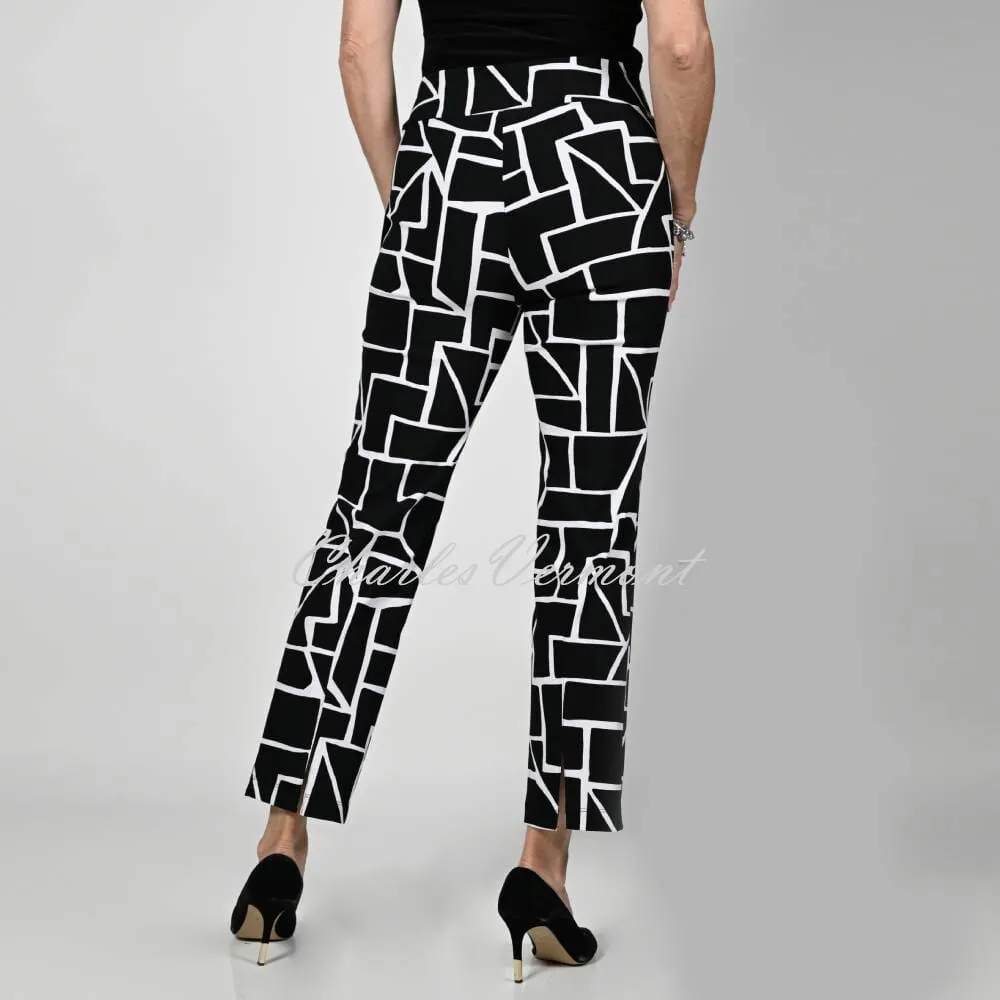 Printed Straight Leg Trouser Style 236171 - Frank Lyman