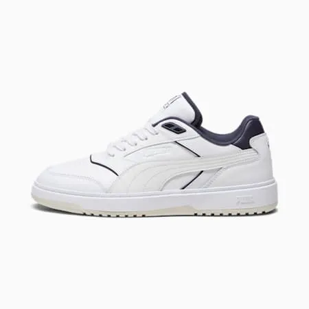 PUMA Doublecourt Unisex Sneakers PUMA White-New Navy PUMA Shoes PUMA