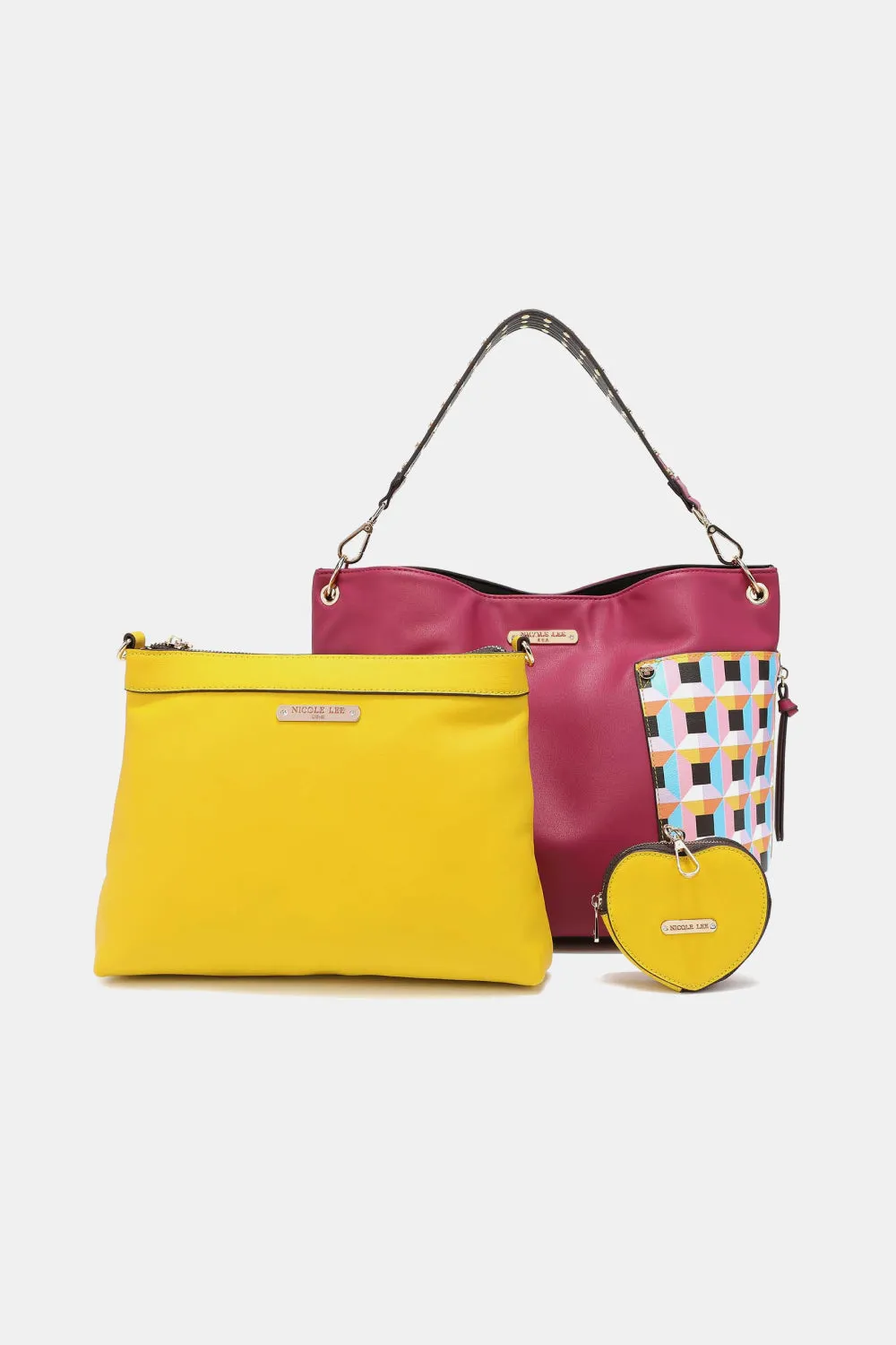 Quihn Handbag Set - 3-Piece Collection