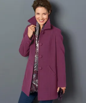 Rain Resistant Easy-care Coat