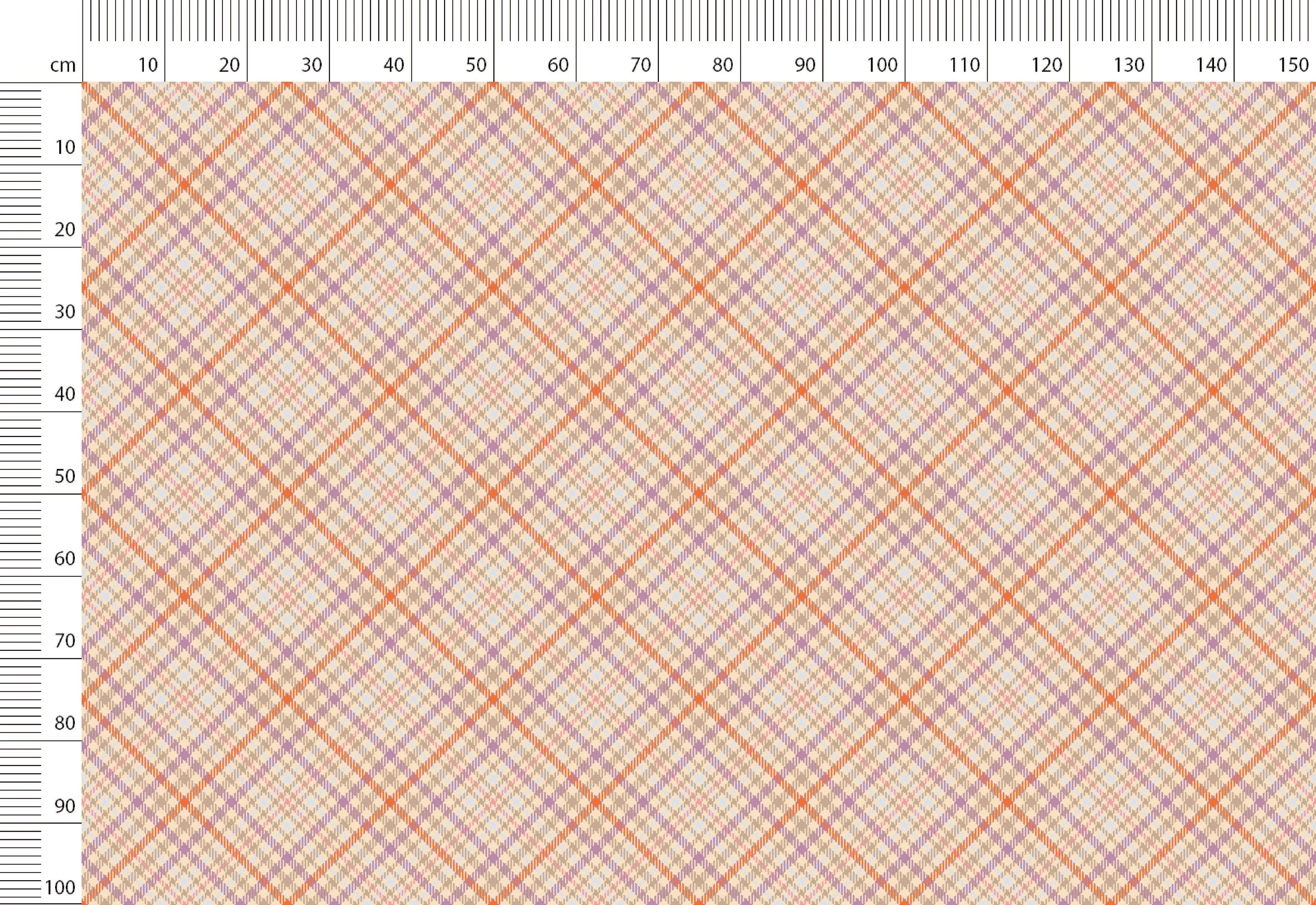 Retro Plaid Linen Fabric for Clothing, Bedding, Curtains & Upholstery - By the Yard or Meter