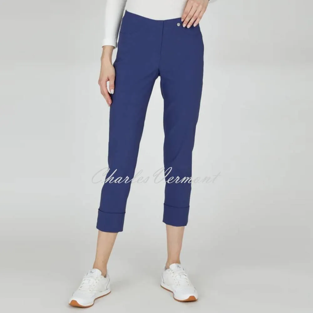 Robell Bella 09 Cropped Trouser French Navy