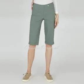 Robell Bella Bermuda Shorts 51625-5499-881 Ivy Green