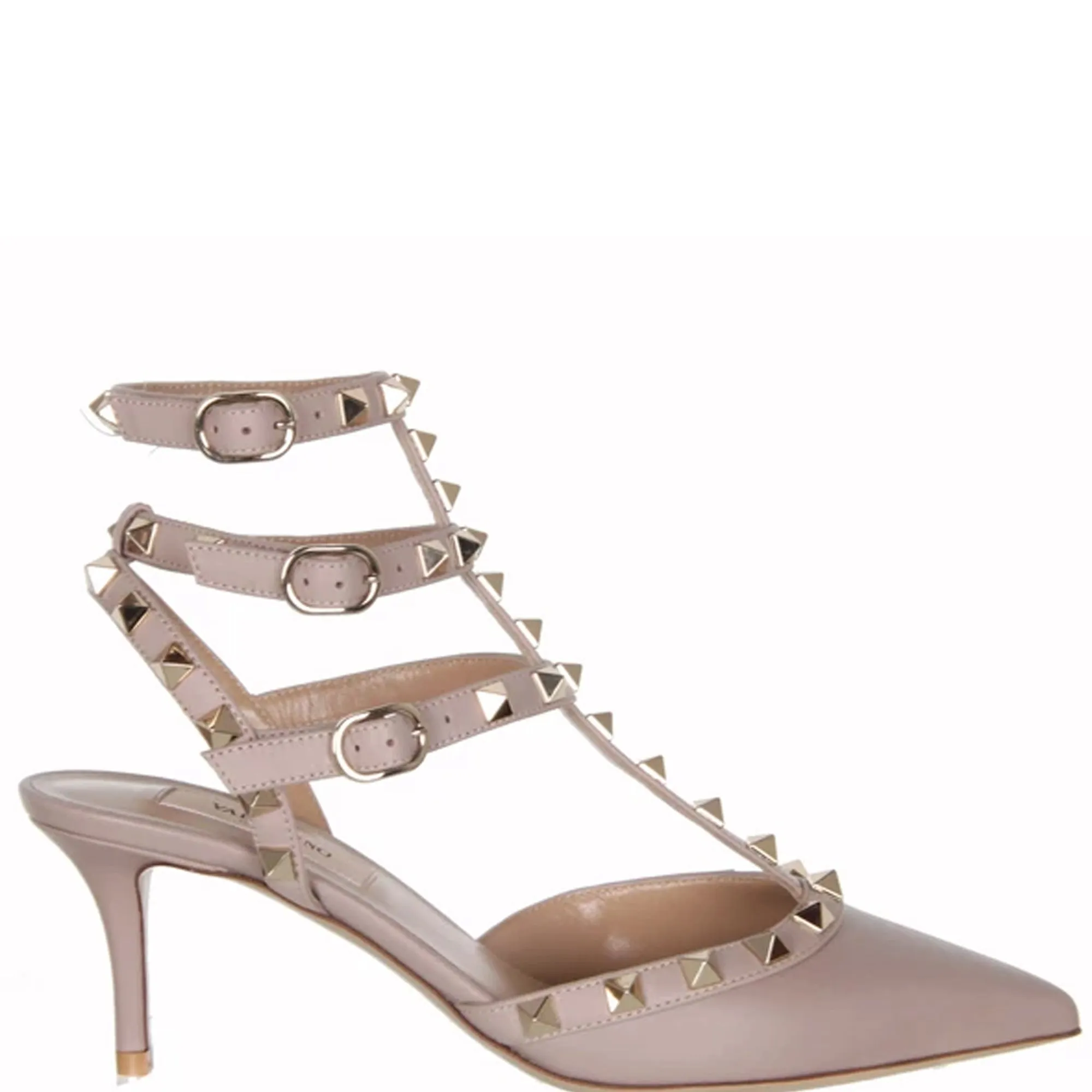 Rockstud Kitten 65 Nappa Poudre - Valentino